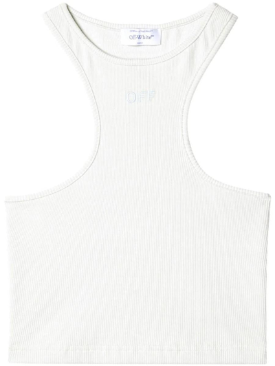 Shop Off-white Off White Top In Artic Ice