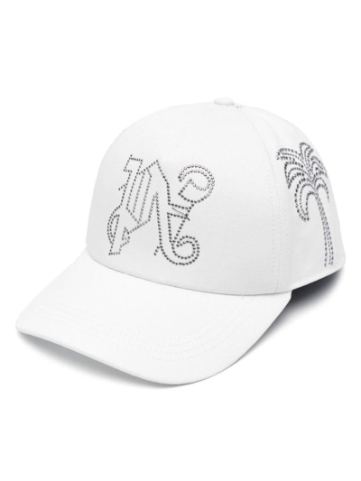 Shop Palm Angels Hats In Beige