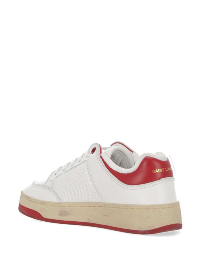 Shop Saint Laurent Sneakers In Red