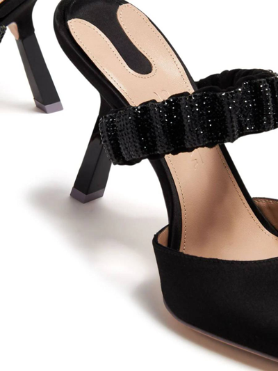Shop Sebastian Milano Sandals In Black