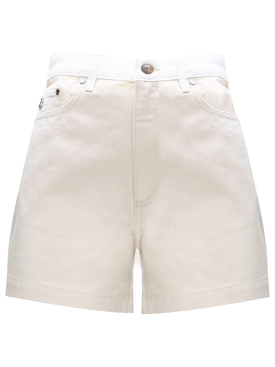 Shop Stella Mccartney Shorts In Cream