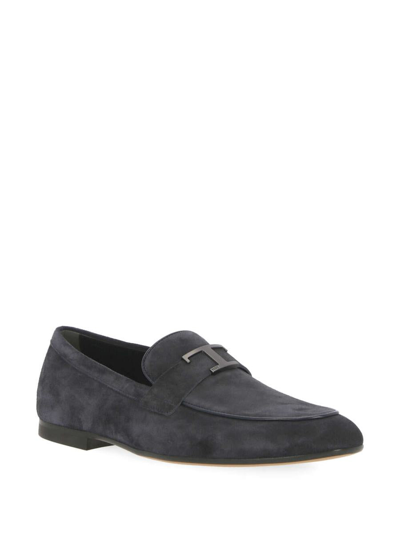 Shop Tod's Flat Shoes In Black