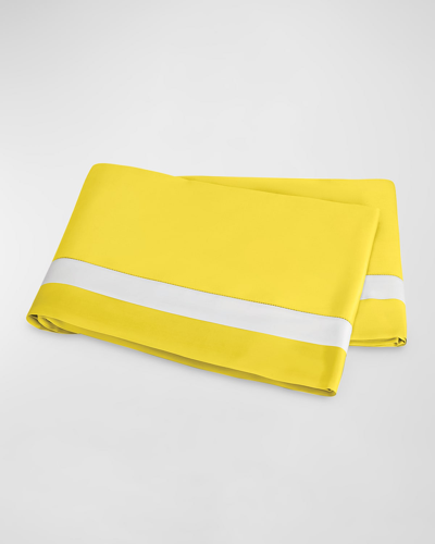 Matouk Ambrose 600 Thread Count Egyptian Cotton Sateen Flat Sheet