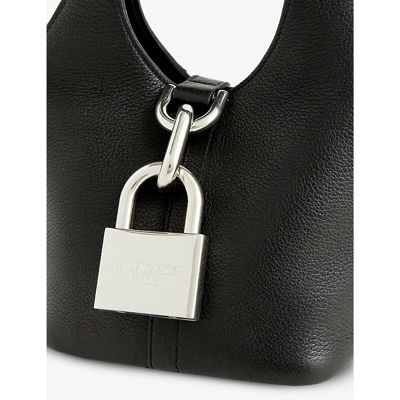 Shop Balenciaga Women's Black Locker Small Leather Cross-body Bag