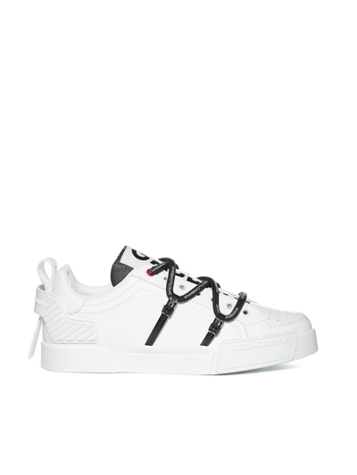 Shop Dolce & Gabbana Sneakers In White