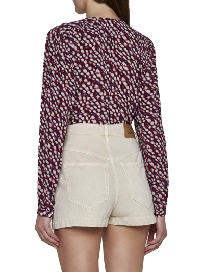 Shop Isabel Marant Étoile Marant Etoile Shorts In Beige