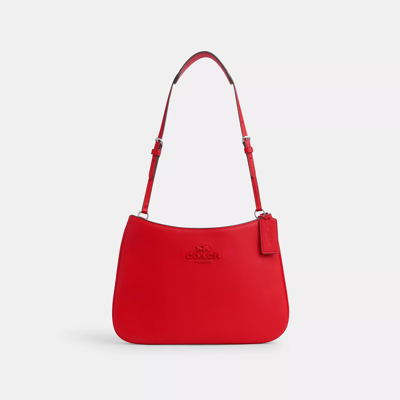 Shop Coach Penelope Shoulder Bag In Red