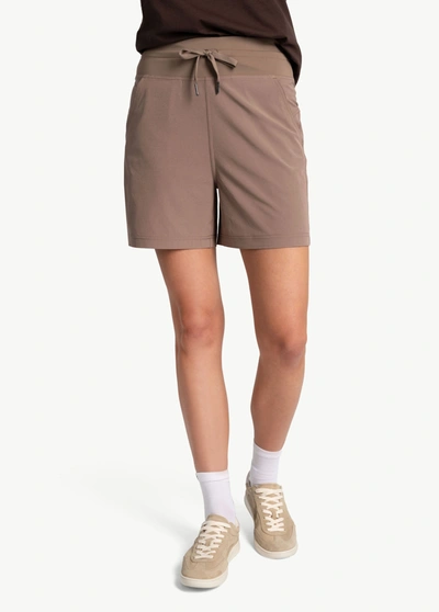 Shop Lole Momentum Shorts In Fossil