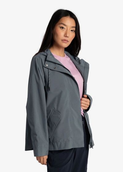 Lole Lachine Waterproof Rain Jacket In Ash
