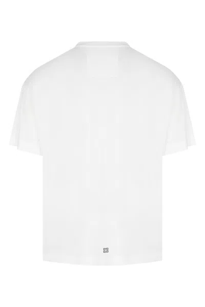 Givenchy Logo Cotton T-shirt In White