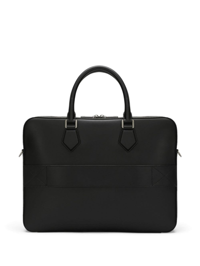 Shop Dolce & Gabbana 'messenger' Logo Bag In Black  