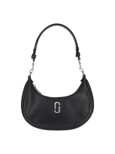 Shop Marc Jacobs 'curve' Shoulder Bag In Black  