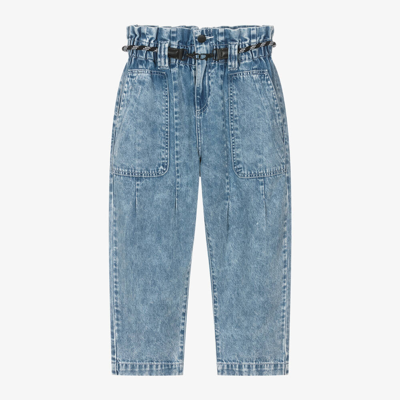 Shop Dkny Teen Girls Blue Denim Jeans