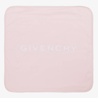 Shop Givenchy Pink Cotton Padded Blanket (81cm)