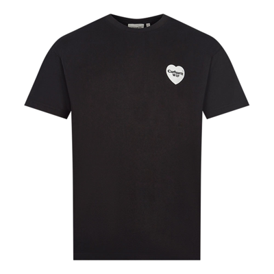 Shop Carhartt Heart Bandana T-shirt In Black