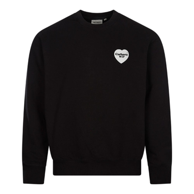 Shop Carhartt Heart Bandana Sweatshirt In Black