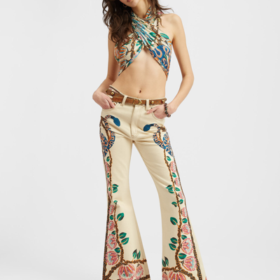 La Doublej Light Scarf In Eve Ecru