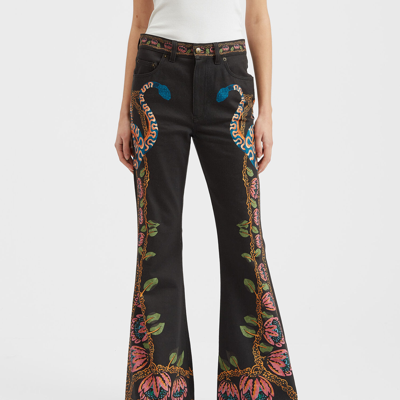 La Doublej Superflare Jeans In Eve Black
