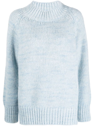 Shop Maison Margiela Sweater In Blue