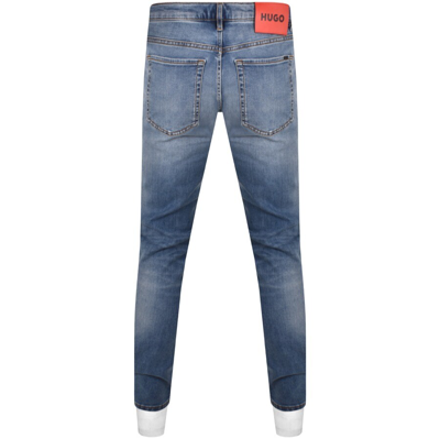 Shop Hugo 634 Tapered Fit Jeans Blue