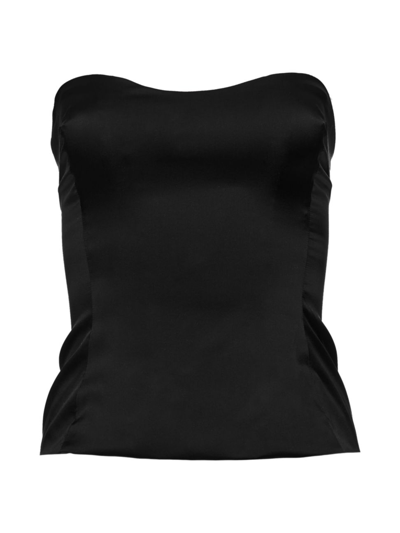 Shop Retroféte Women's Mads Bustier Top In Black
