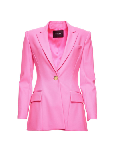 Shop Retroféte Women's Kristen Blazer In Hyper Pink