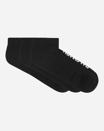 Shop Salomon Everyday Low 3-pack Socks In Black