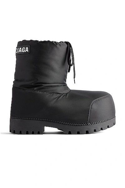 Shop Balenciaga Alaska Low Boot In Black