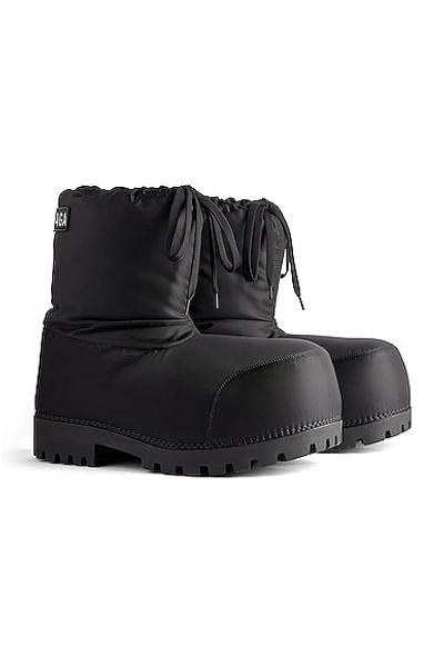 Shop Balenciaga Alaska Low Boot In Black