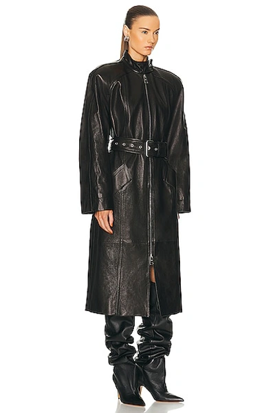Shop Khaite Bobbie Coat In Black