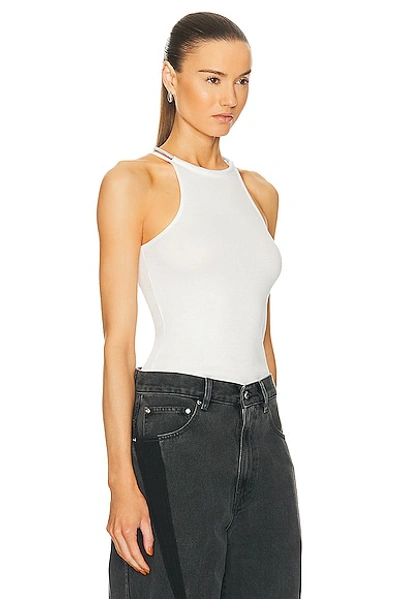 Shop Dion Lee Barball Tank In Ivory