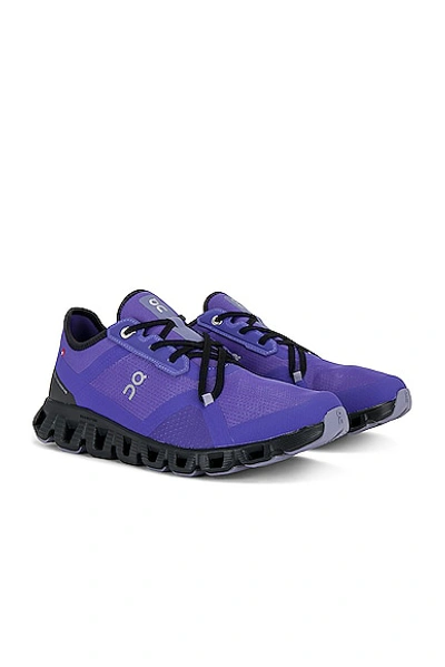 Shop On Cloud X 3 Ad Sneaker In Blueberry & Black