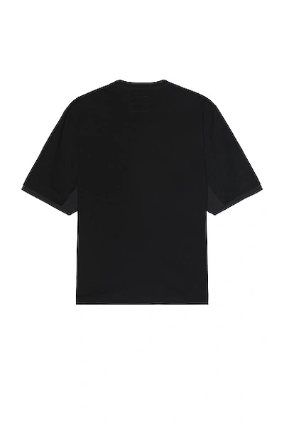 Shop Sacai Cotton Jersey T-shirt In Black
