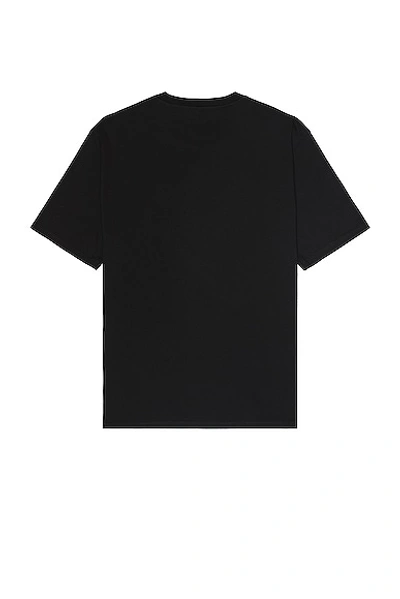 Shop Lanvin Unisex Embroidered Regular T-shirt In Black