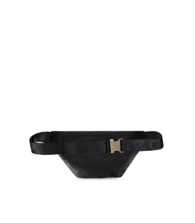 Shop Marc Jacobs The Leather Black Belt Bag