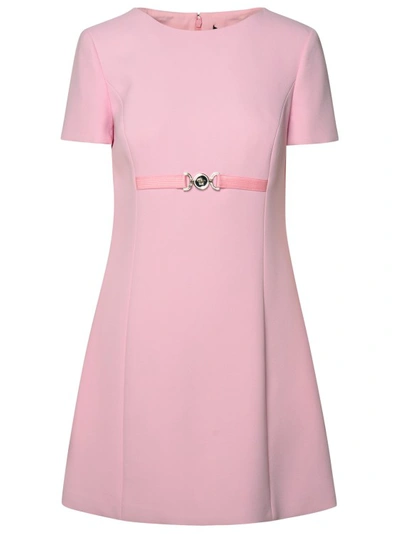 Shop Versace Pink Mini Dress