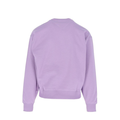 Shop Kenzo Graphic Oversize Sweatshirt In Purple