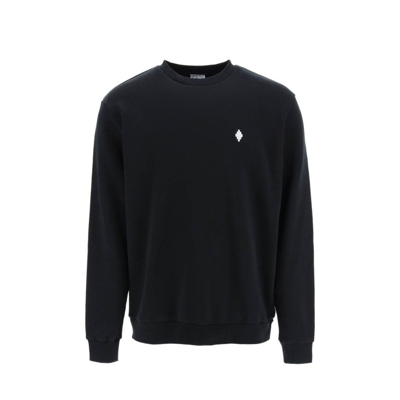 Shop Marcelo Burlon County Of Milan Logo Sweatshirt In Black