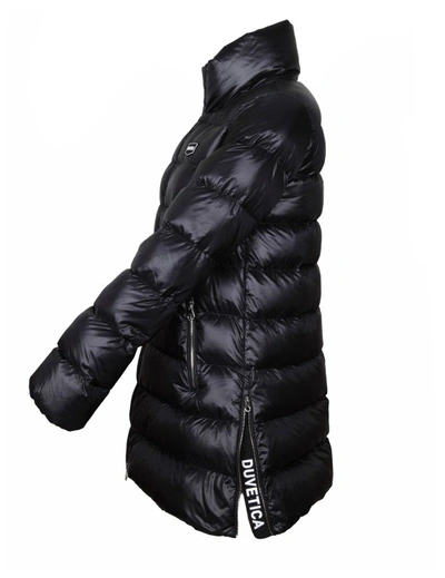 Shop Duvetica Bonagia Down Jacket In Shiny Nylon Color Black