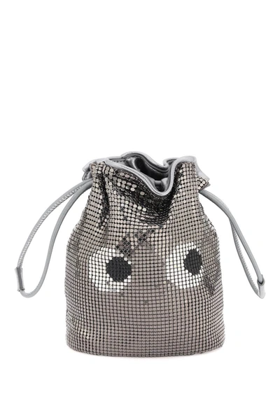 Shop Anya Hindmarch Eyes Mesh Drawstring Pouch In Multicolor