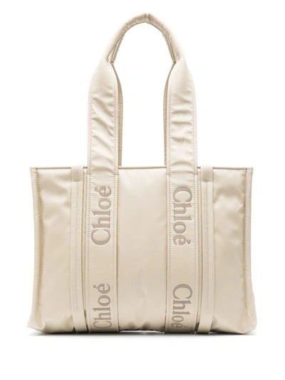 Shop Chloé Chloè Bags.. In Dusty Ivory