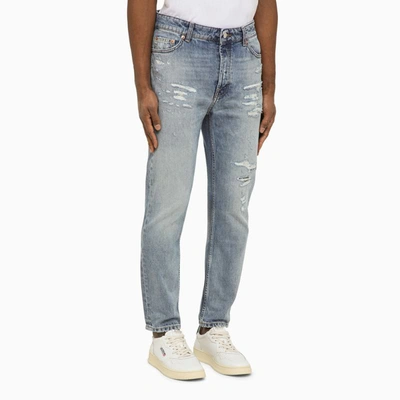 Shop Department 5 Drake Light Slim Jeans In Blue