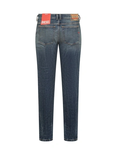 Shop Diesel Jeans Sleenker 1979 In Blue