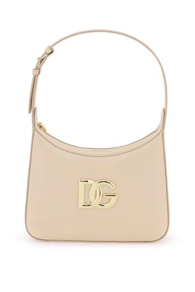 Shop Dolce & Gabbana 3.5 Shoulder Bag In Neutro