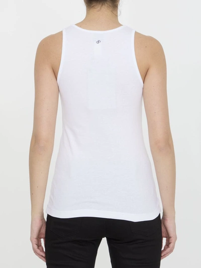 Shop Patou Iconic Tank Top In White