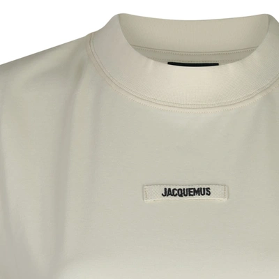 Shop Jacquemus T-shirts And Polos Beige