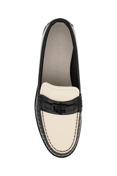 Shop Jimmy Choo Addie Loafers In Multicolor