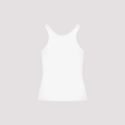 Max Mara Cashmere Tank Top In White