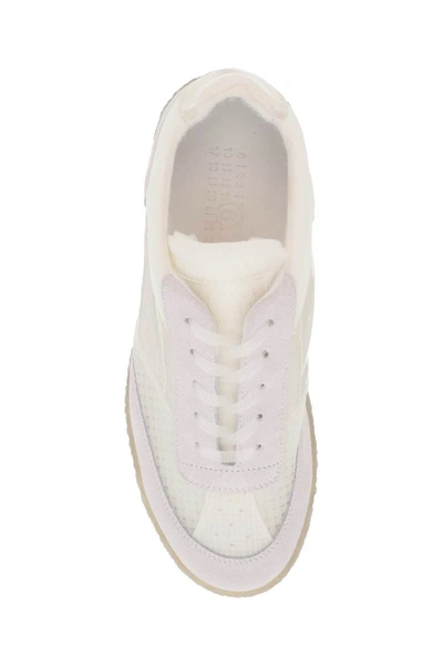 Shop Mm6 Maison Margiela Replica Sneakers In White