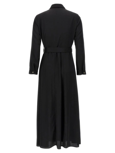 Shop Pinko 'amimone' Shirt Dress In Black